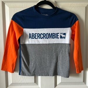 Abercrombie & Fitch Kids Boys Long Sleeve T-Shirt Size Small (5-6)‎